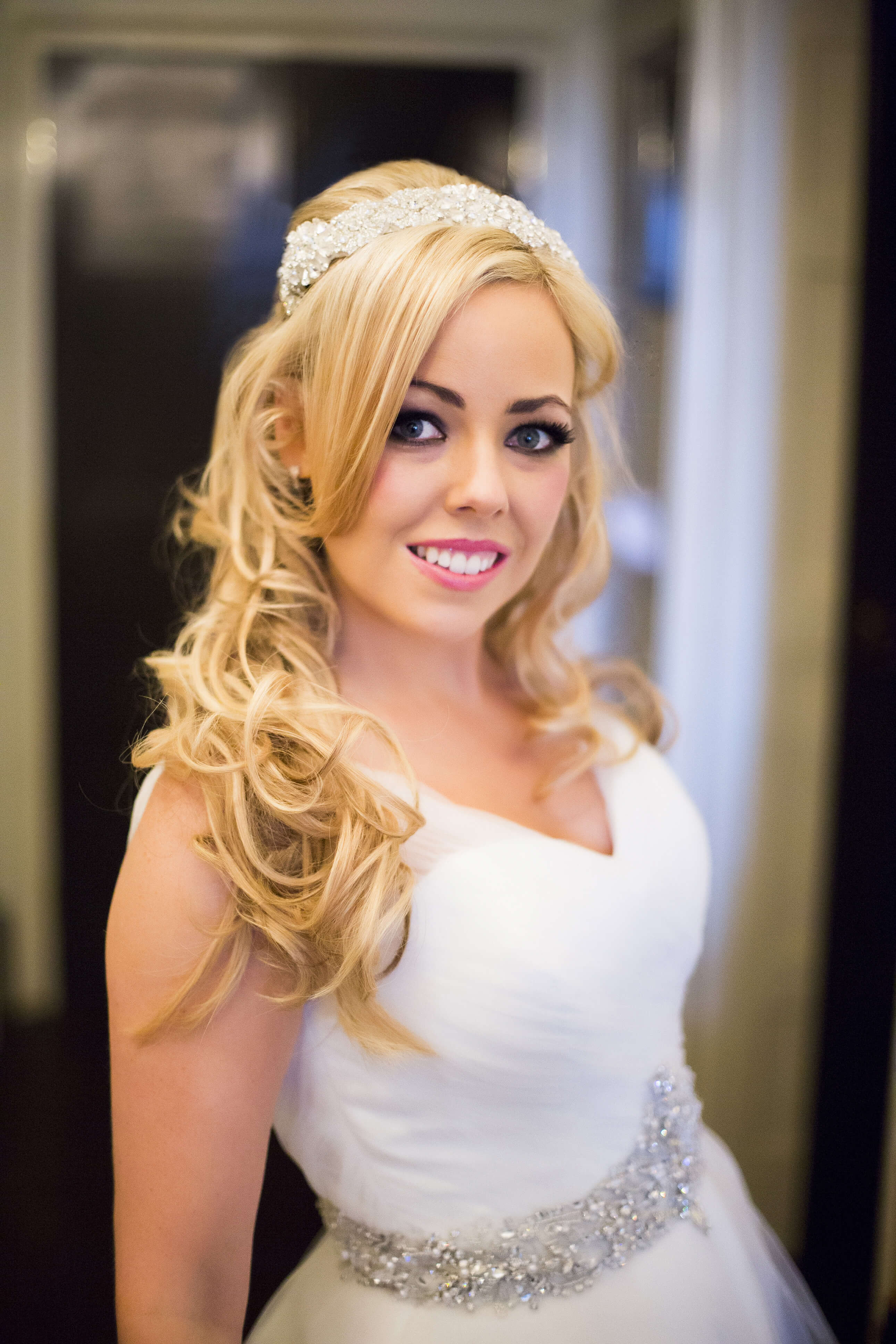 bernard carolan doonbeg wedding bride white dress
