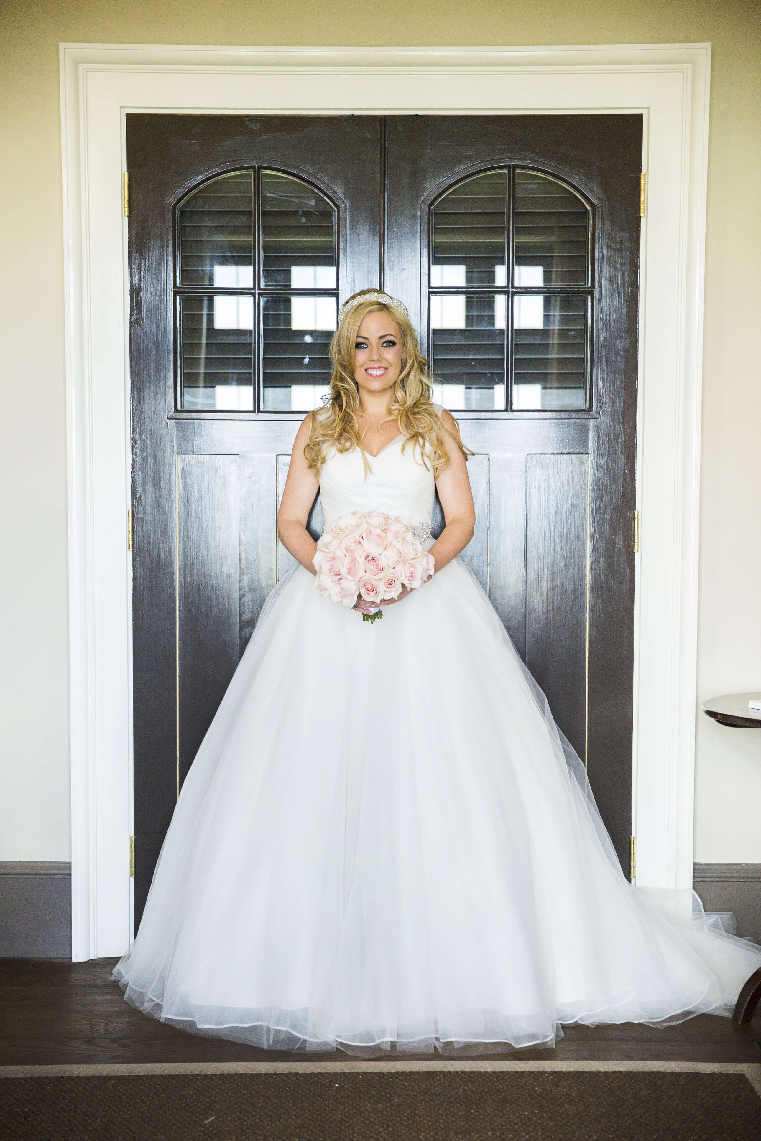 bernard carolan doonbeg wedding bride white dress