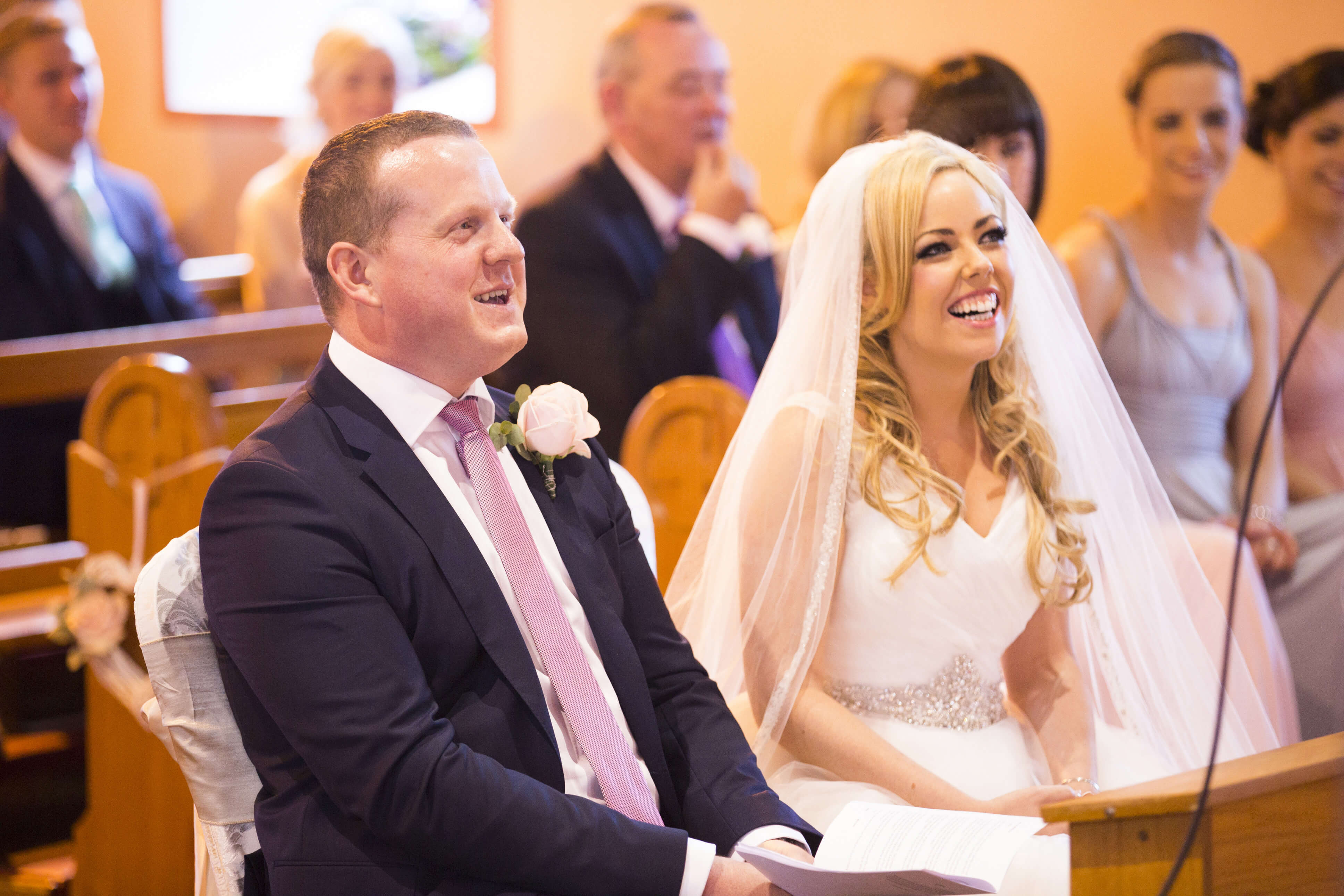 bernard carolan doonbeg wedding church co clare bride white dress