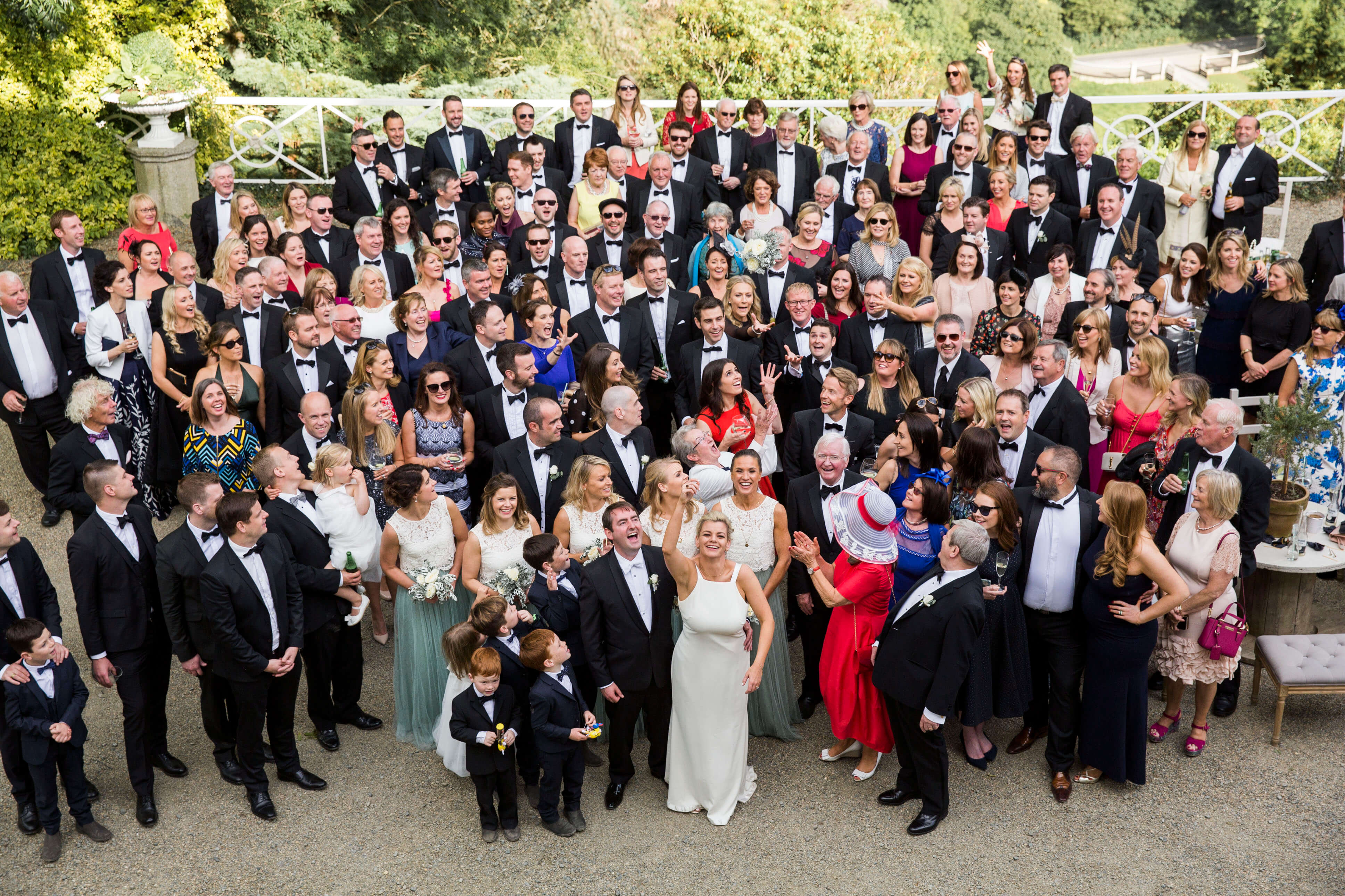 bernard carolan clonwilliam house wedding wicklow wedding guests