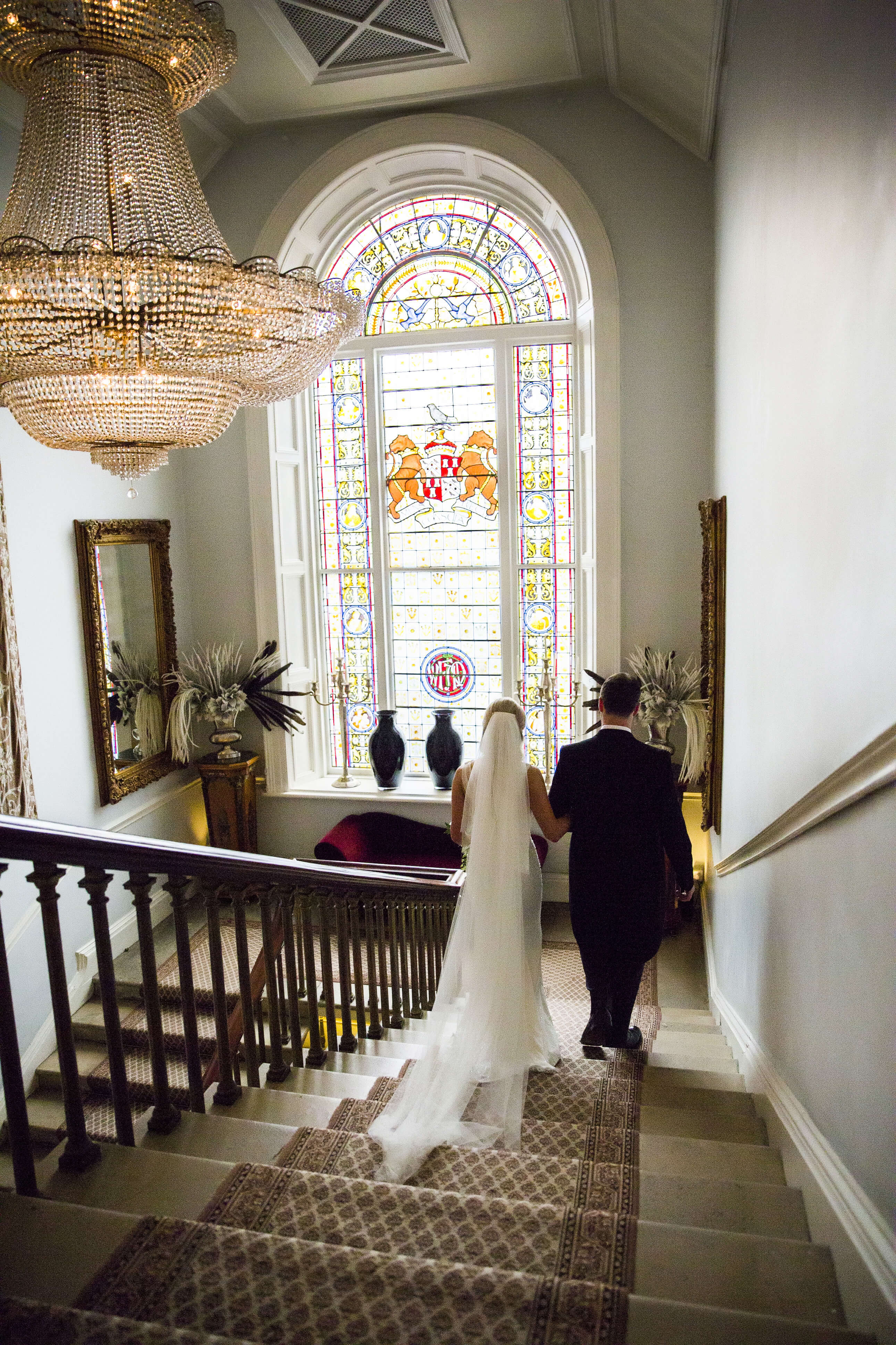 bernard carolan castle durrow wedding photographer staircase